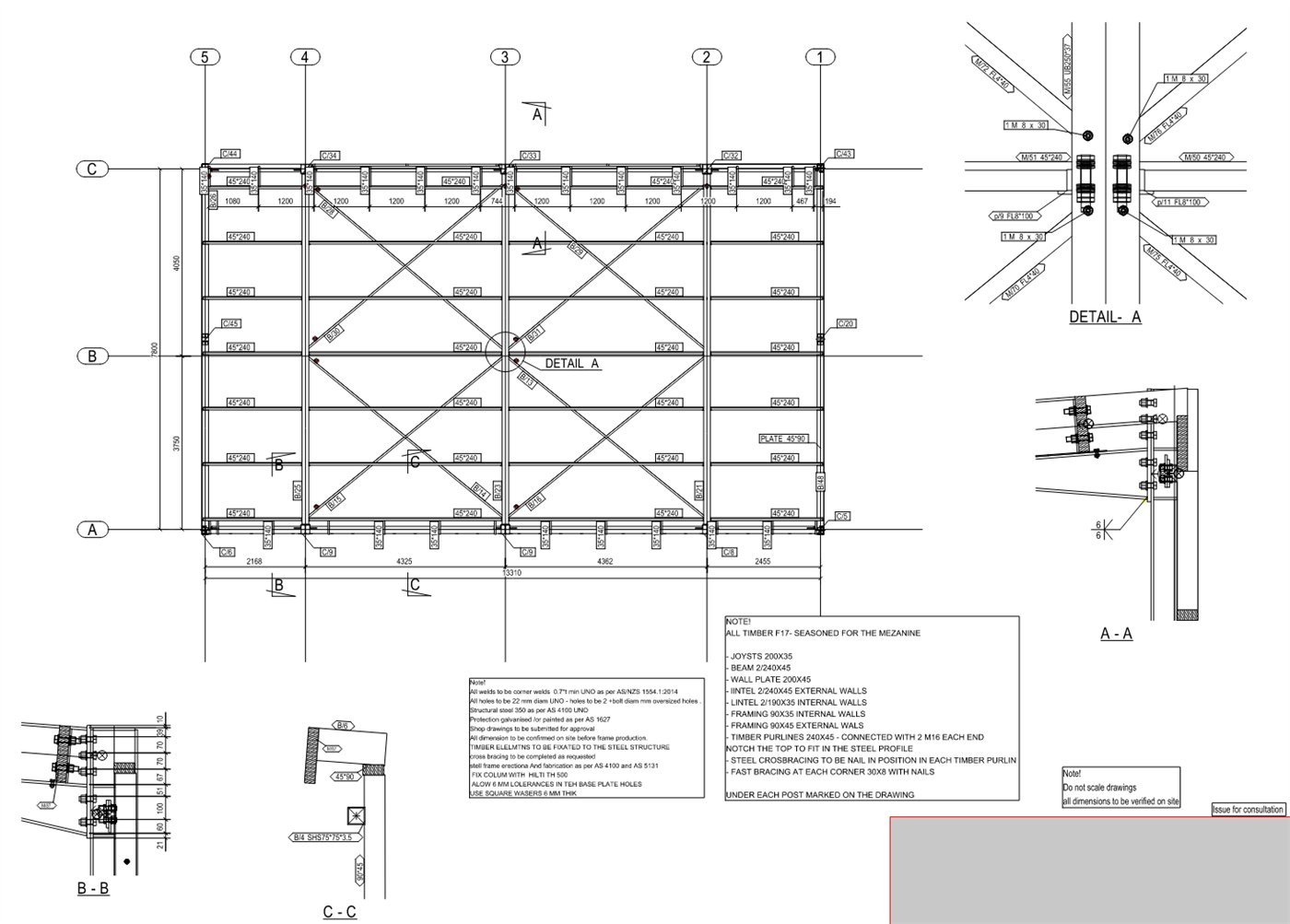 Workshop framing detail