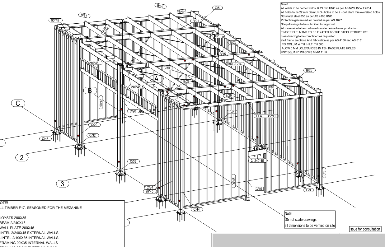 Workshop structural design